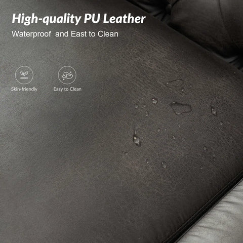 Hadoop Lounger Sofa Set in Grey Color by E-furniture