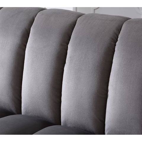 E-Furniture Trello Sofa Cum Bed | Sofa Cum Bed In Grey Color