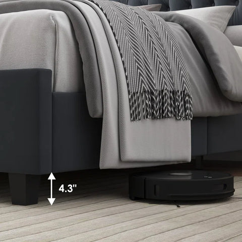 Opulent Velvet Queen Bed: Luxury and Comfort