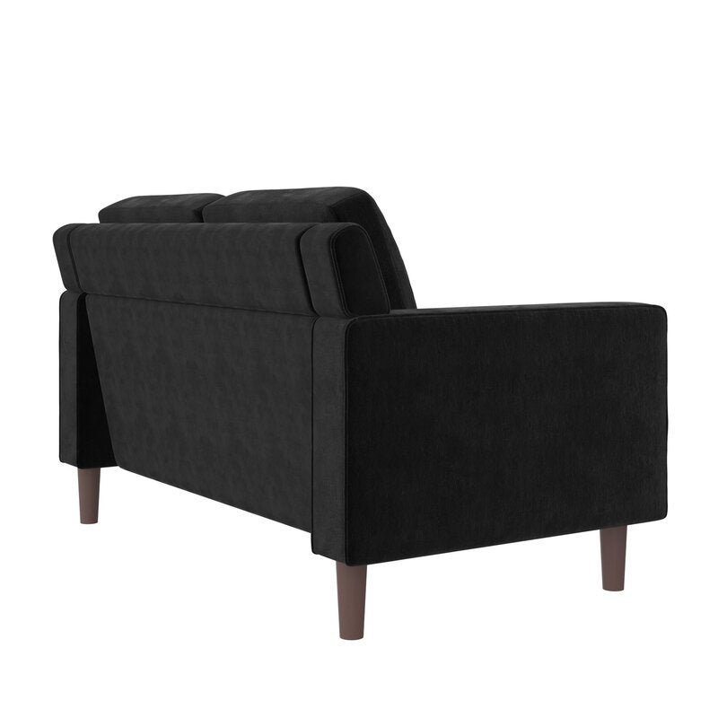 E-Furniture Albuquerque Couch | 2 Seater Couch In Blue Colour - E-FURNITURE