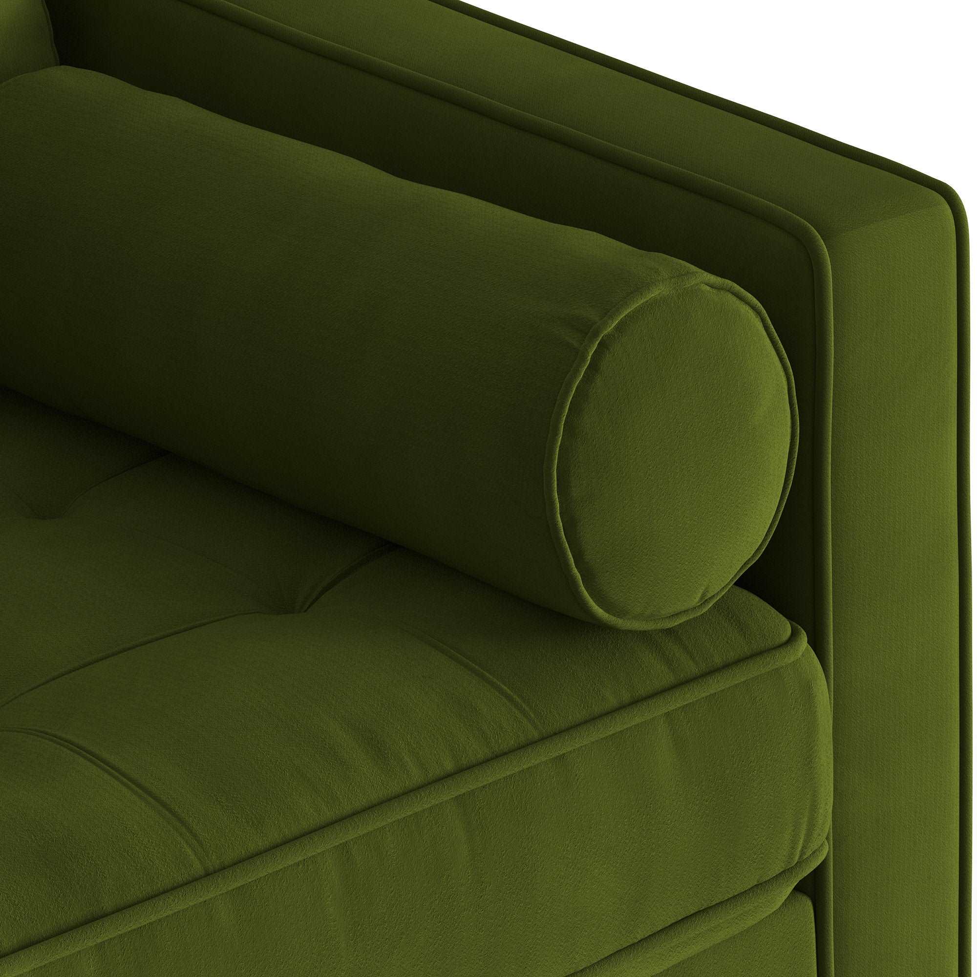 E-Furniture Boston Couch | 5 seater Couch in blue colour - E-FURNITURE
