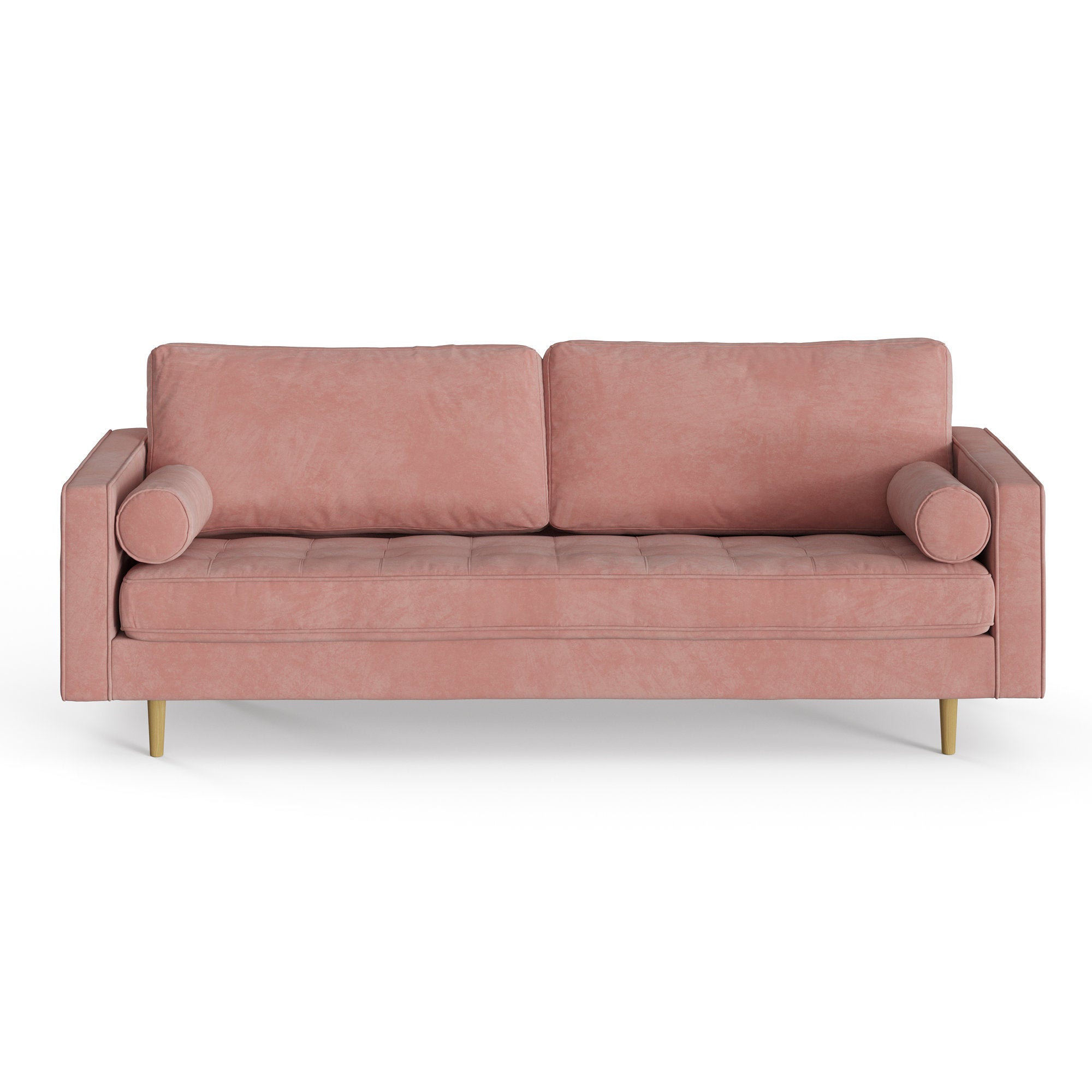 E-Furniture Boston Couch | 5 seater Couch in blue colour - E-FURNITURE