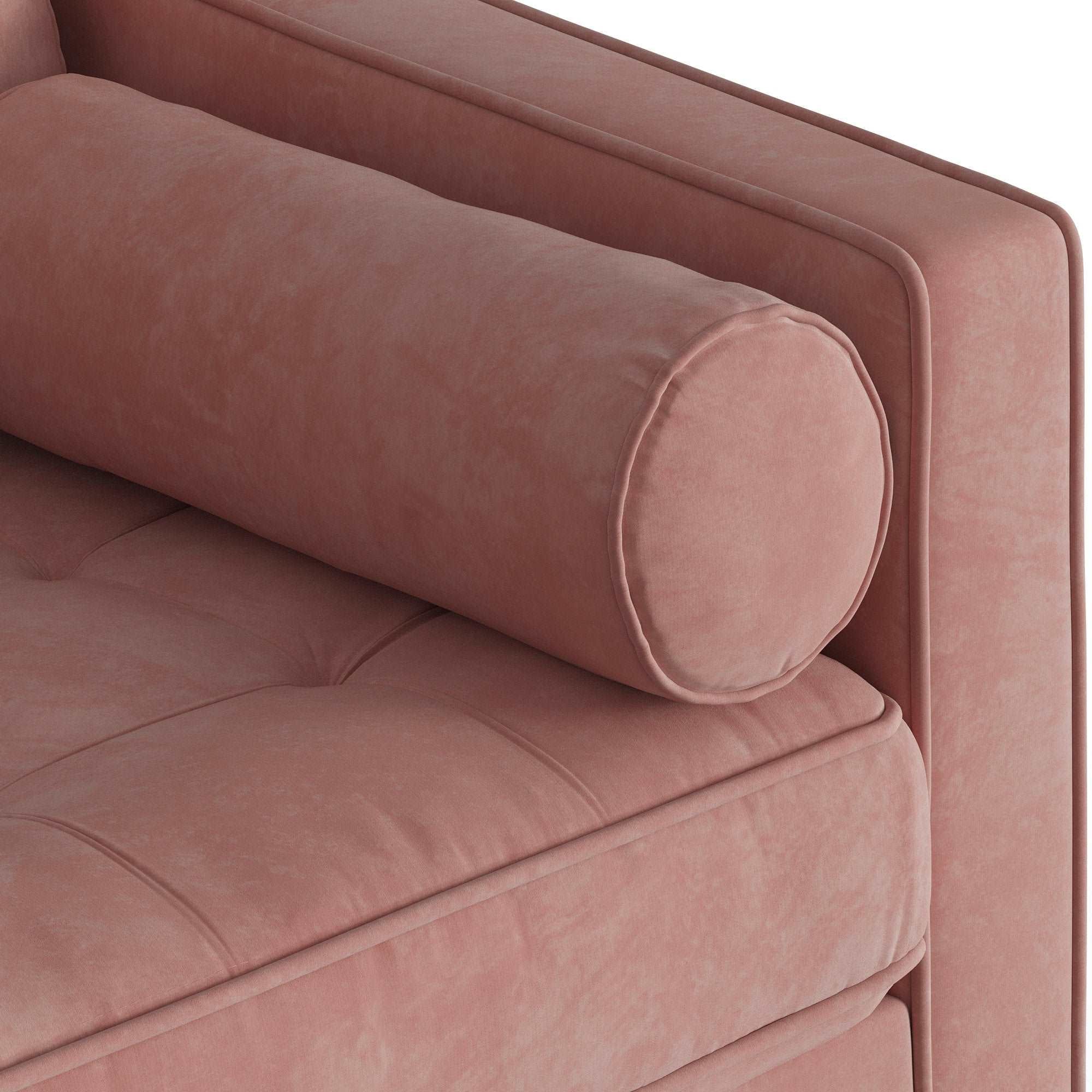 E-Furniture Boston Couch | 5 seater Couch in blue colour - E-FURNITURE