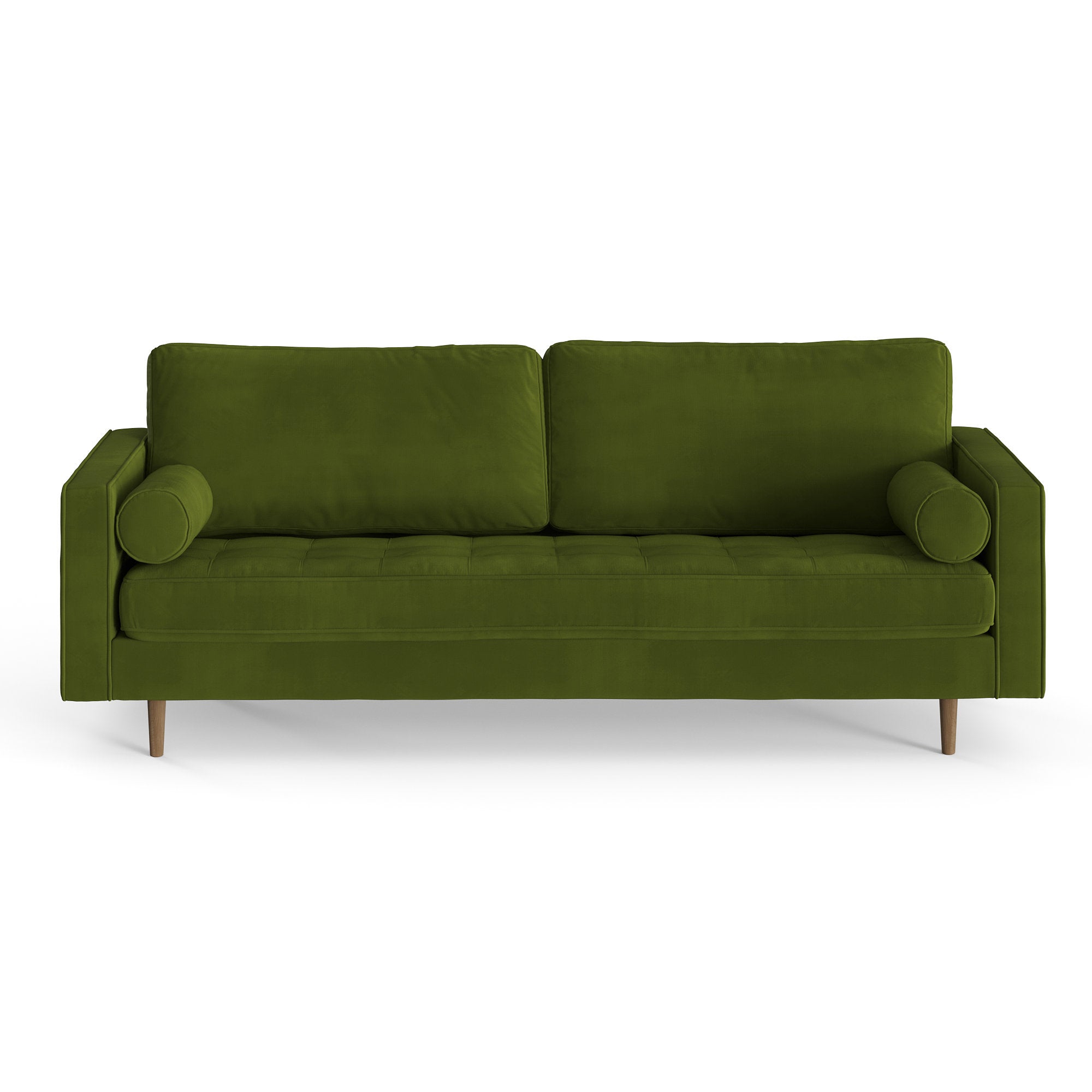 E-Furniture Boston Couch | 5 seater Couch in blue colour - E-FURNITURE