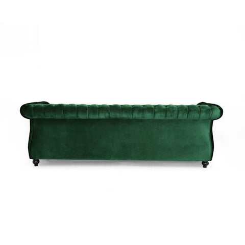Softek Sofa Couch In Green Color by E-furniture