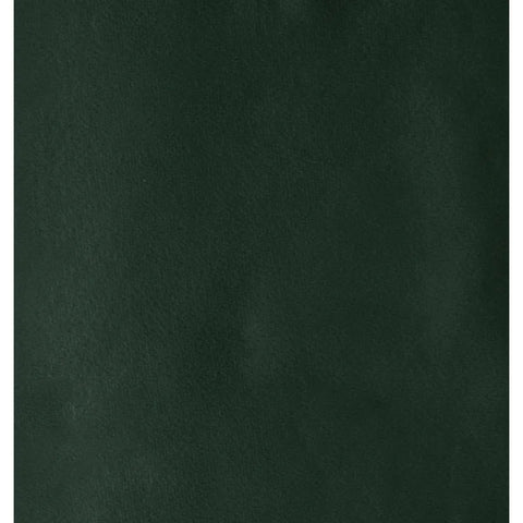 E-Furniture Luxury Upholstered Bed with Velvet Headboard, Teak Wood Frame In Green color