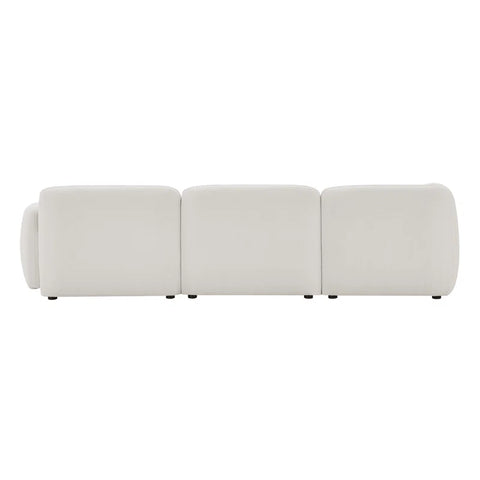 Photoshop Sectional Sofa Set in Cream Color by E-furniture