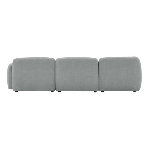 Photoshop Sectional Sofa Set in Light Grey Color by E-furniture
