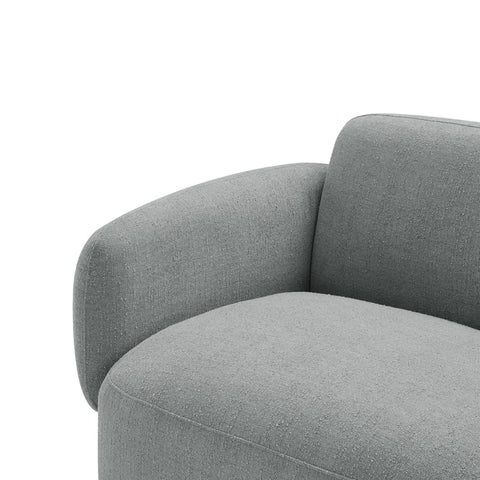 Photoshop Sectional Sofa Set in Light Grey Color by E-furniture