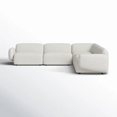 Photoshop Sectional Sofa Set in Cream Color by E-furniture