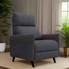 E Furniture Colorado Single Seat motorised Recliner In Grey color