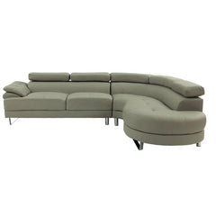 Adobe Lounger Sofa Set in Light Beige Color  by E-furniture