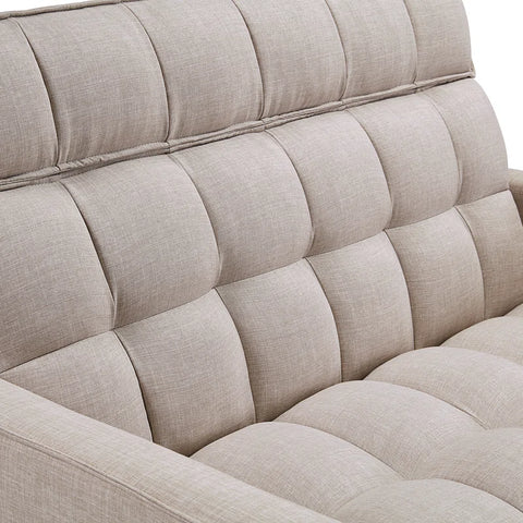 E-Furniture Apache Spark Sofa Cum Bed | Sofa Cum Bed In Cream Color