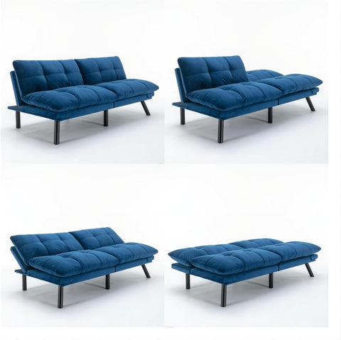 Azure Dream | Plush Convertible Sofa Cum Bed