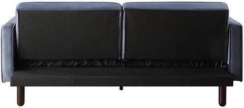 Slate Harmony | Convertible Tufted Sofa Cum Bed