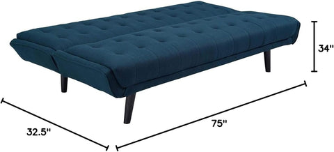 Ocean Serenity | Multi-Functional Sofa Cum Bed, Deep Blue