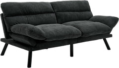 Slate Comfort | Convertible Plush Sofa Cum Bed