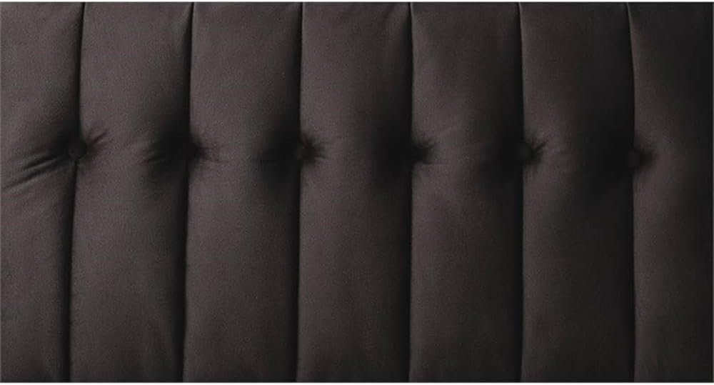 Maple Nest | Modern Tufted Sofa Cum Bed, Dark Brown