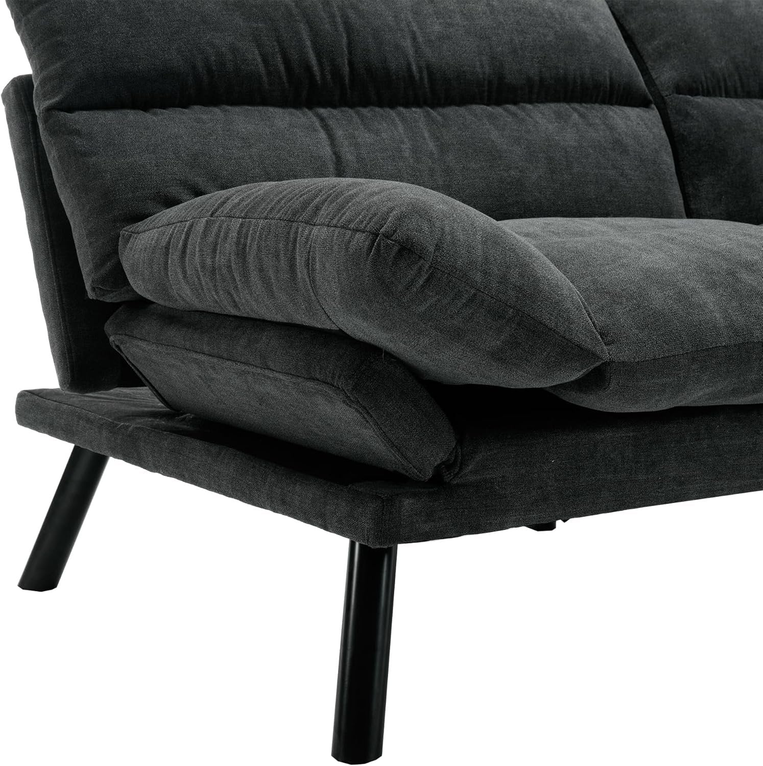 Slate Comfort | Convertible Plush Sofa Cum Bed