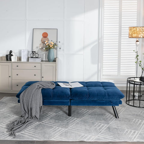 Azure Dream | Plush Convertible Sofa Cum Bed