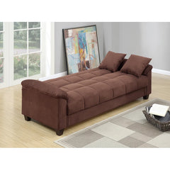 E-Furniture Blender Sofa Cum Bed | Sofa Cum Bed In Brown Color