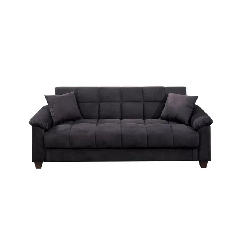 E-Furniture Blender Sofa Cum Bed | Sofa Cum Bed In Grey Color