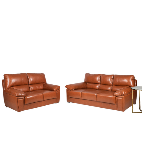 Ebony Luxe | Buchanan Leather 3+2 Sofa Set