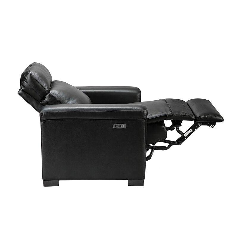 E Furniture Arizona Single seat Automatic recliner in leather - E-FURNITURE