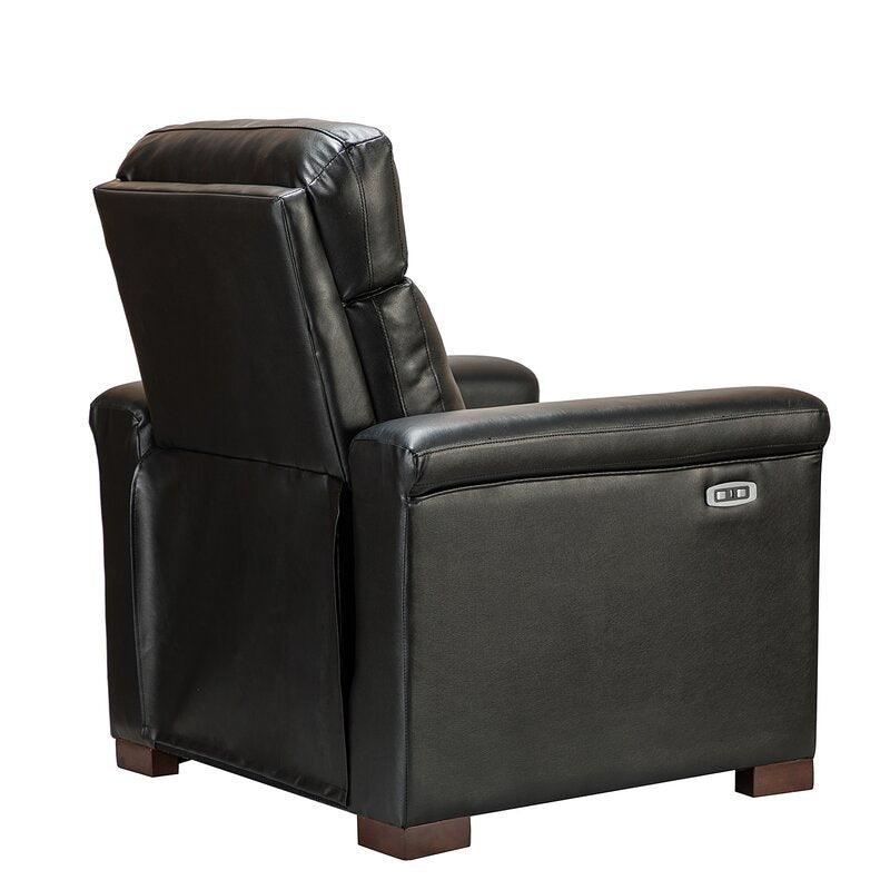 E Furniture Arizona Single seat Automatic recliner in leather - E-FURNITURE