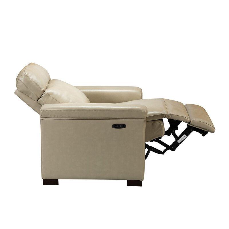 E Furniture Arizona Single seat Automatic recliner in leather - E-FURNITURE