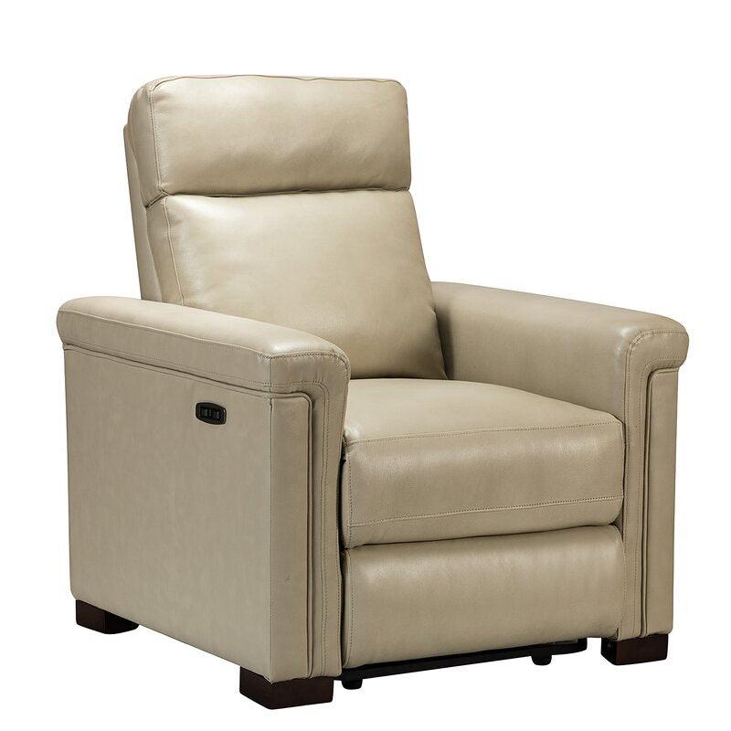 E Furniture Arizona Single seat Automatic recliner in leather - E-FURNITURE