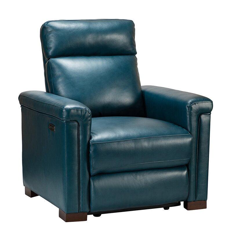 E Furniture Arizona Single seat Automatic recliner in leather - E-FURNITURE