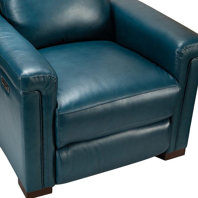 E Furniture Arizona Single seat Automatic recliner in leather - E-FURNITURE