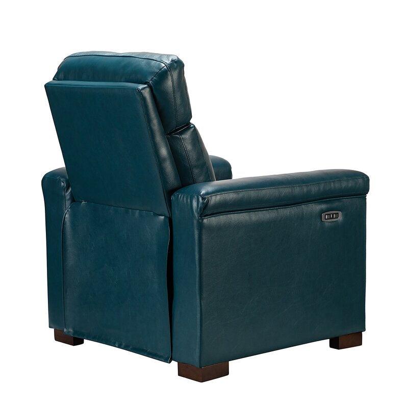 E Furniture Arizona Single seat Automatic recliner in leather - E-FURNITURE