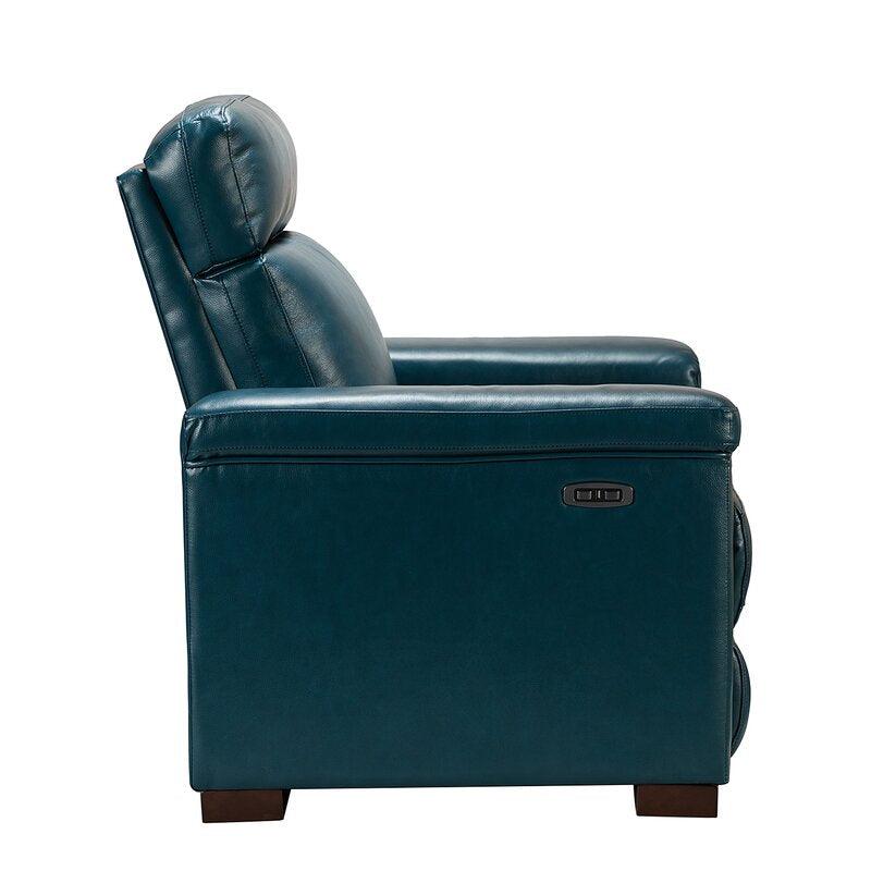 E Furniture Arizona Single seat Automatic recliner in leather - E-FURNITURE