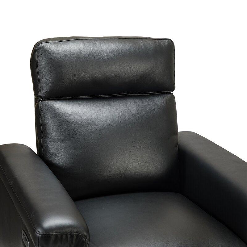 E Furniture Arizona Single seat Automatic recliner in leather - E-FURNITURE