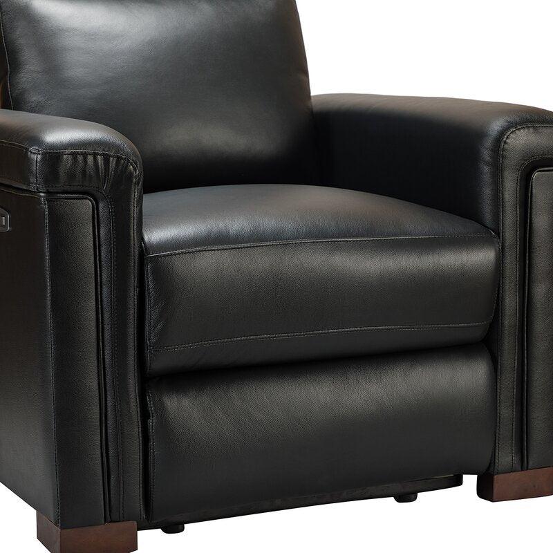 E Furniture Arizona Single seat Automatic recliner in leather - E-FURNITURE