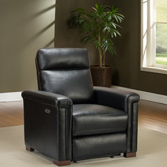 E Furniture Arizona Single seat Automatic recliner in leather