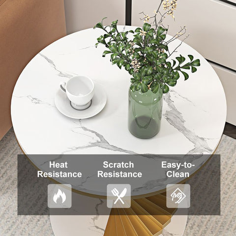 E-Furniture SanFrancisco Side Table - E-FURNITURE