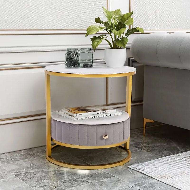 E-Furniture LasVegas Side Table - E-FURNITURE