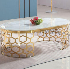 E-Furniture StAugustine Coffee Table - E-FURNITURE