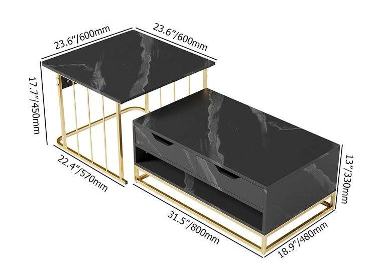 E-Furniture Aspen Coffee Table - E-FURNITURE