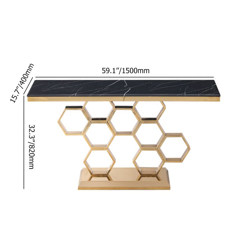 E-Furniture Budapest Console Table - E-FURNITURE