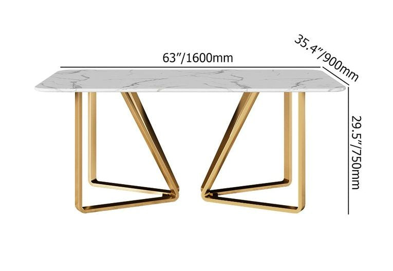 E-Furniture Phoenix Dining Table - E-FURNITURE