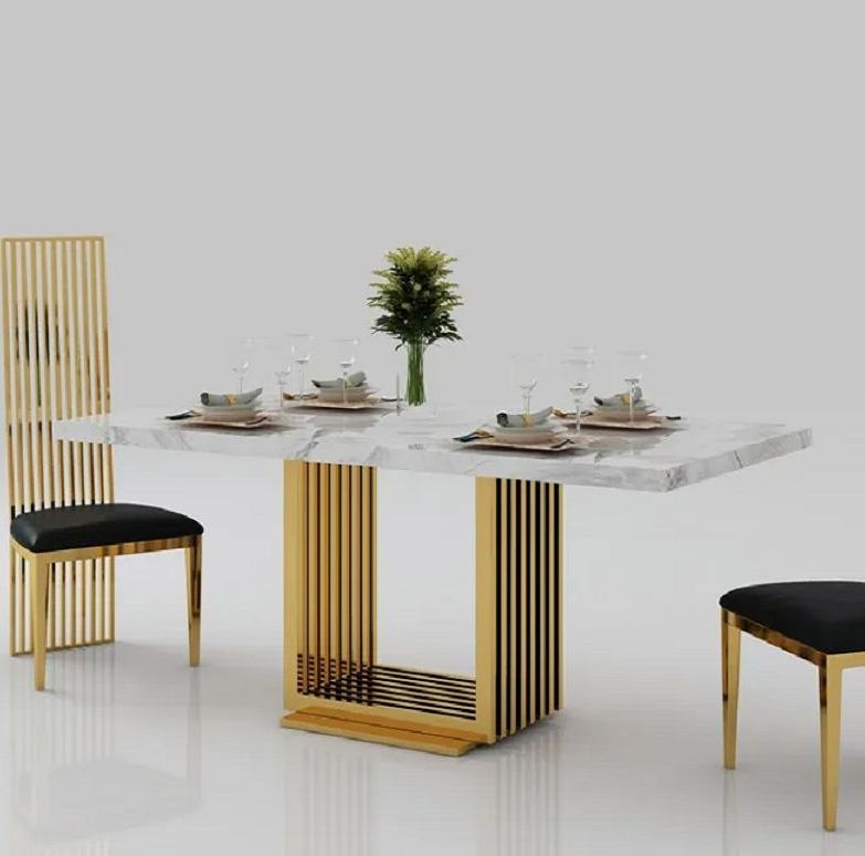 E-Furniture LosAngeles Dining Table - E-FURNITURE