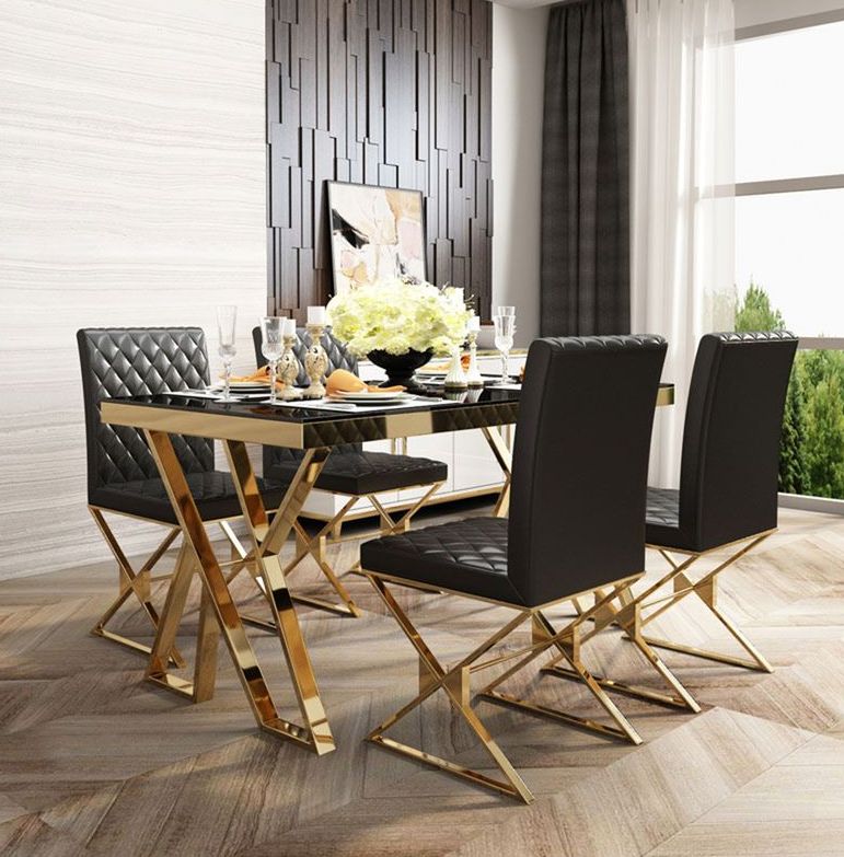 E-Furniture Philadelphia Dining Table - E-FURNITURE