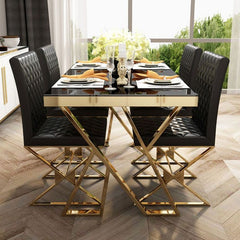 E-Furniture Philadelphia Dining Table - E-FURNITURE