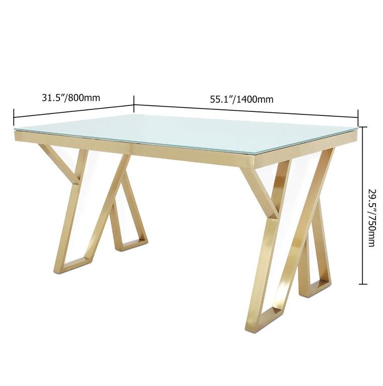 E-Furniture Philadelphia Dining Table - E-FURNITURE