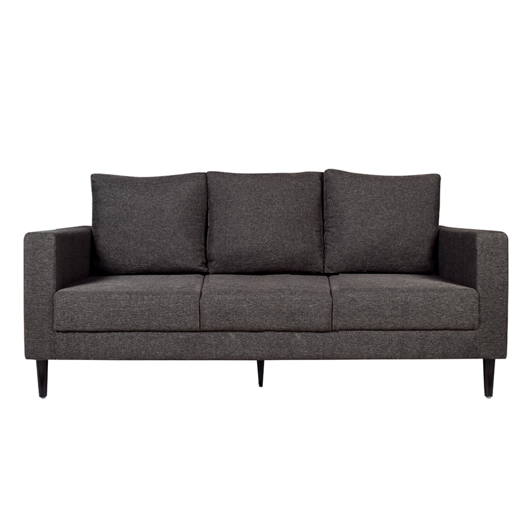 Slate Elegance | Highgrove 3+2 Sofa Set, Charcoal Gray