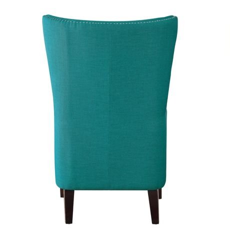 Teal Tranquility | Lumina High-Back Armchair, Teal